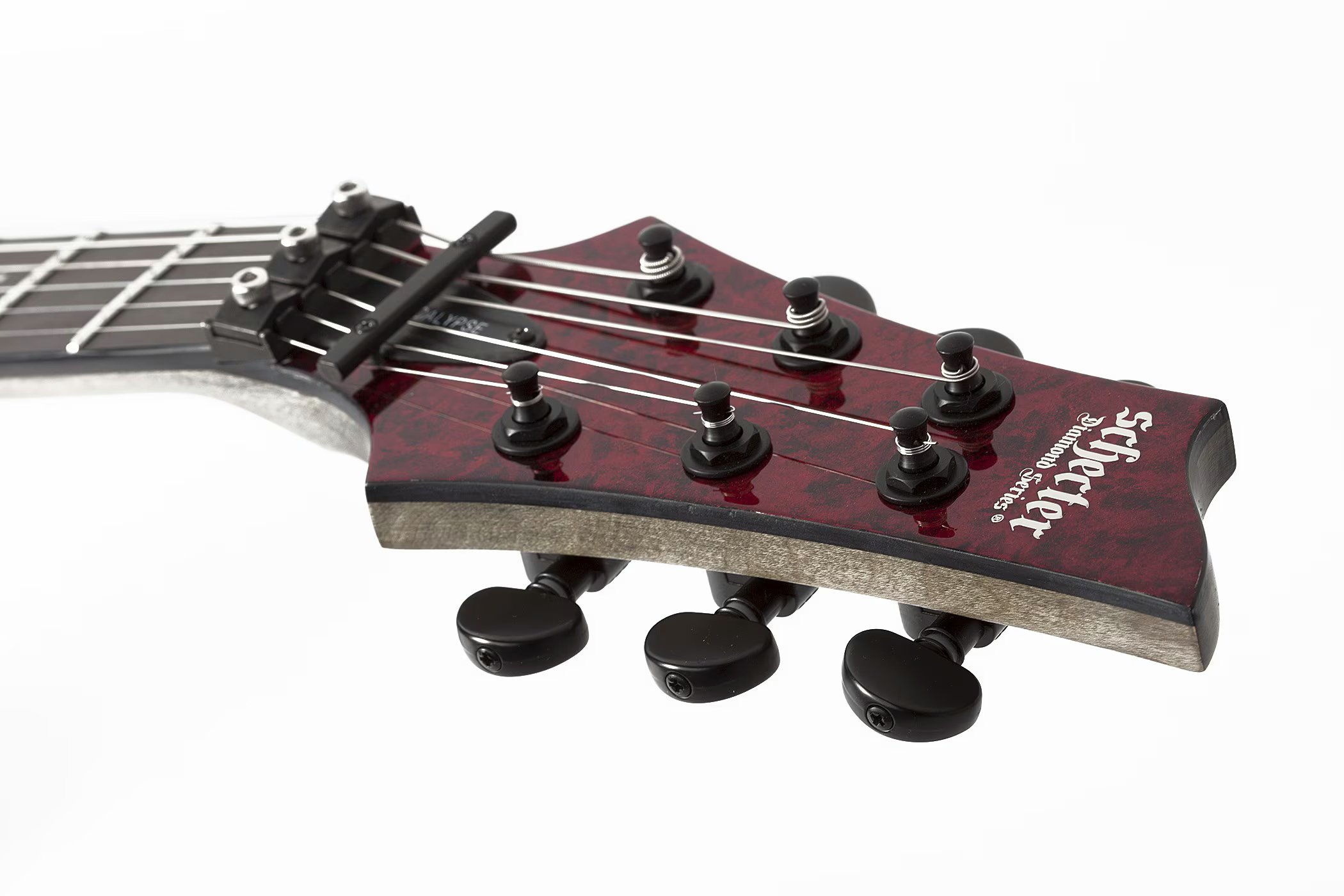 Schecter C-1 FR-S Apocalypse Electric Guitar in Red Reign